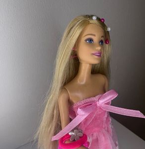 Barbie Doll with Pink Dress and Accessories