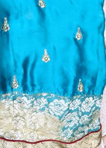 Soft Satin Shining Saree