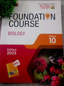Foundation Course Biology Class 10