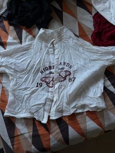Combo sale there. brown&amp;white shirt