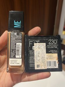 maybelline foundation and compact