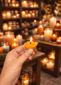 New Unique star Candle