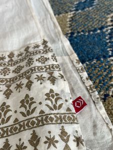 Biba Off White 💯Pure Cotton Dupatta