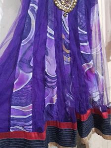 Embellished Purple Kurta