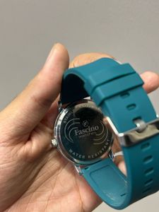 Stylish Fastrack Fasino Teal Analog Watch for Wome