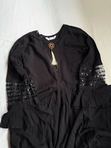 Elegant Black Ethnic Kurta