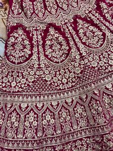 Bridal Lehenga with padded blouse