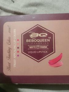 Set of 6 Velvet Matte Lipsticks