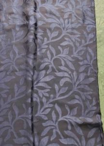 Elegant blue Floral Print saree