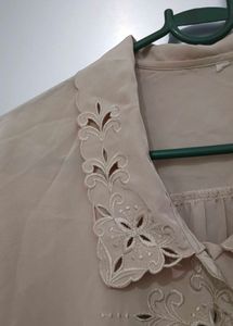 Elegant Embroidered Top