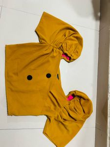 Stylish Mustard Yellow Blouse