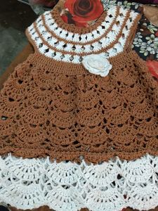 Handmade Crochet Dress for Girls