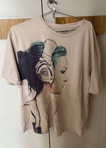Graphic Print Oversized T-Shirt