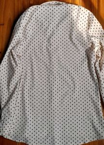 Polka Dot Shirt - Smart Casual Office Outfit