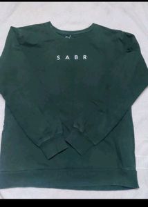 Green "SABR" Graphic Sweatshirt