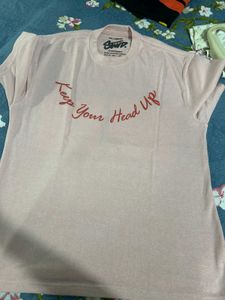 Men's Pink Graphic T-Shirt