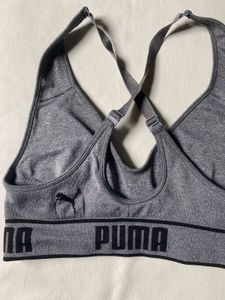 Puma Gray Sports Bra