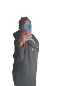 Bust 44 Dark Grey Overcoat