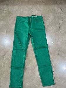 Green Slim Fit Jeans