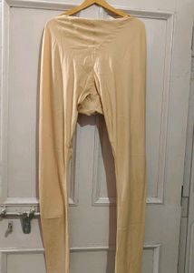 Tan Designer Kurta With Chudidar Pajama