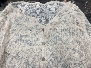 embroidery cardigan