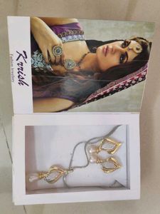 Elegant Pearl Pendant and Earring Set