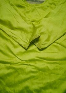 Green Embellished Kurta
