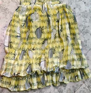 Pleated Mini Skirt