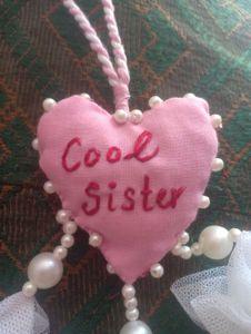 Cute Heart "Cool Sister" rakhi
