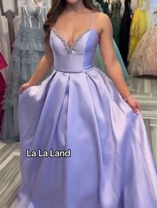 Elegant Lavender Gown