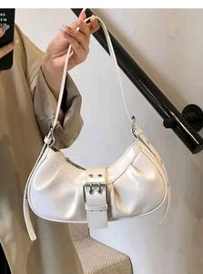 Y2K White Shoulder Bag