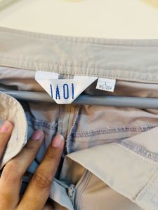 Classic Beige Flare Pants