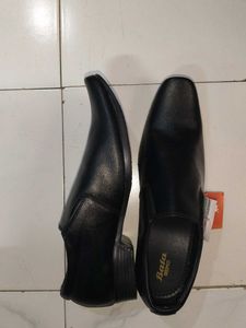 Bata Black Formal Shoes with tag