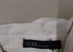 Classic Off-White Button-Up Shirt