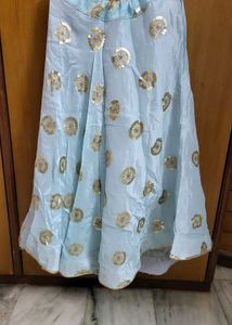 Lengha Choli Duppata Set Material Silk