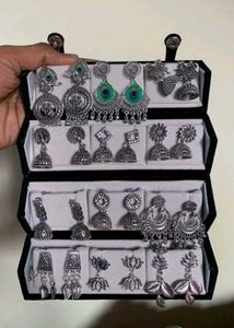 Jewellery Display Stand Holder | 4 Layer Velvet Ri