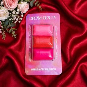 Dream Beauty Nebula Cream Blush Trio