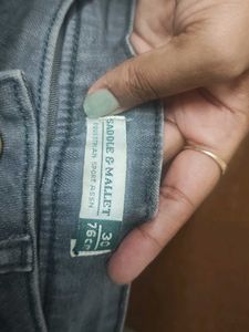 Grey colour jeans