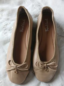Women's Beige Ballet Flats