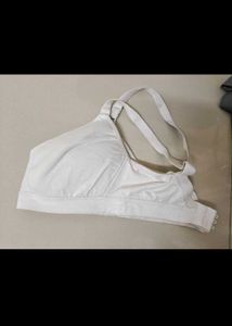 Comfortable White Full Coverage Bra