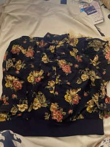 Vintage Floral Button-Up shirt