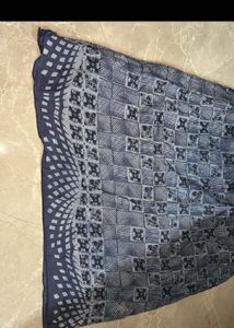 Blue Print Spaghetti Strap Dress