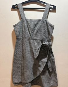 Chic Plaid Wrap Dress