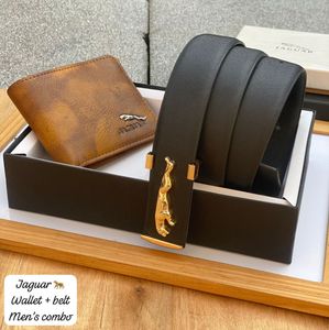 Jaguar Belt and Wallet Combo