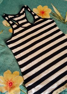 Striped Racerback Tank Top