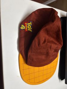 Brown &amp; Yellow Plaid Cap Toy 4