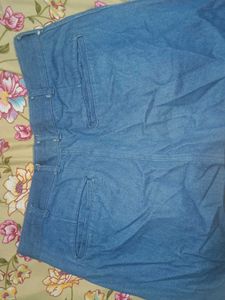 KOREAN DENIM TROUSERS