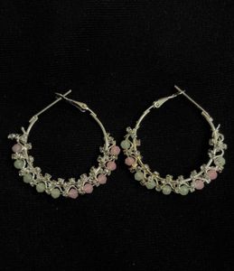 Pastel Blossom Jhumkas