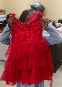 Adorable Red Party Dress