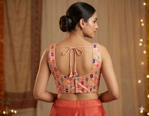 Navratri Sleeveless Blouse